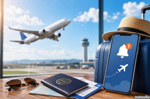 Cheap flights with price alerts on smartphone app.