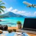 Best travel deal sites to follow in 2026 with flight and hotel savings displayed on a laptop screen.