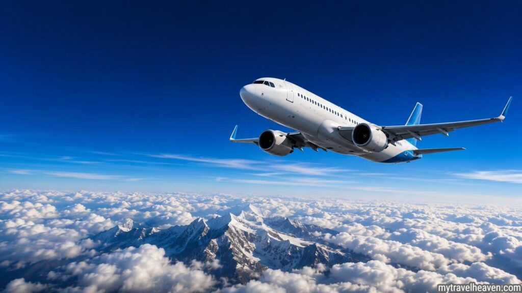 How High Do Planes Fly? Altitude, Flight Levels, and Aircraft Performance Explained Commercial airplane flying at high altitude above clouds.