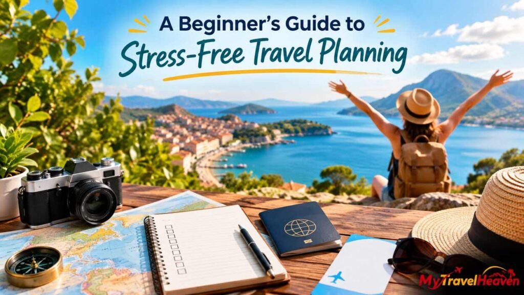 Beginner’s guide to stress-free travel planning with travel essentials.