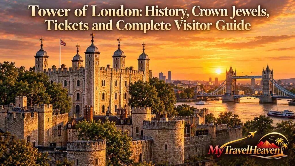 Tower of London: History, Crown Jewels, Tickets and Complete Visitor Guide ower of London and Tower Bridge at sunset
